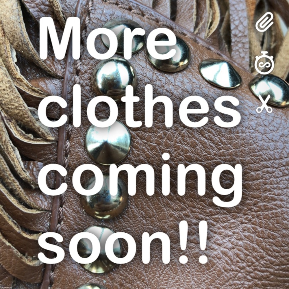 More clothing coming. Bundles for low prices!